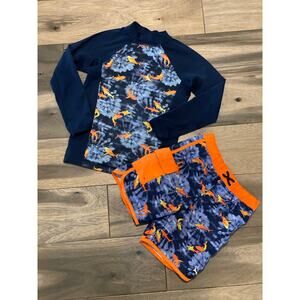 Lands’ End Boys Swimwear Set size S